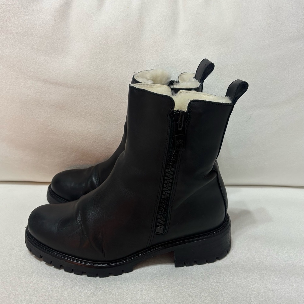 Maguire Leather Fur Lined Boots (size 39)